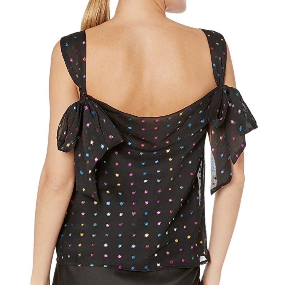 Ali & Jay Rainbow Dot Foil Blouse
